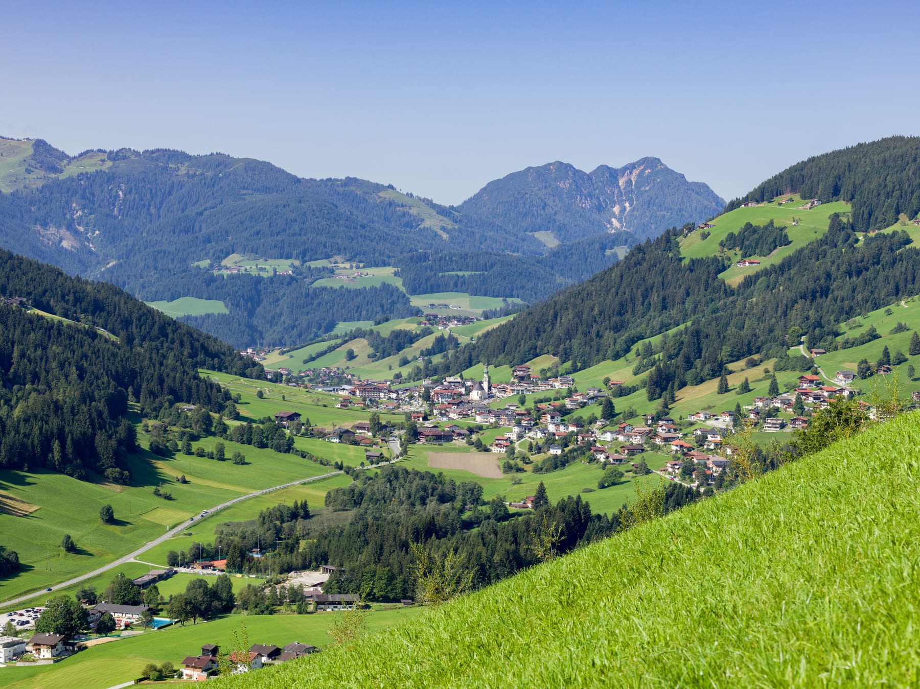Landschaft Oberau